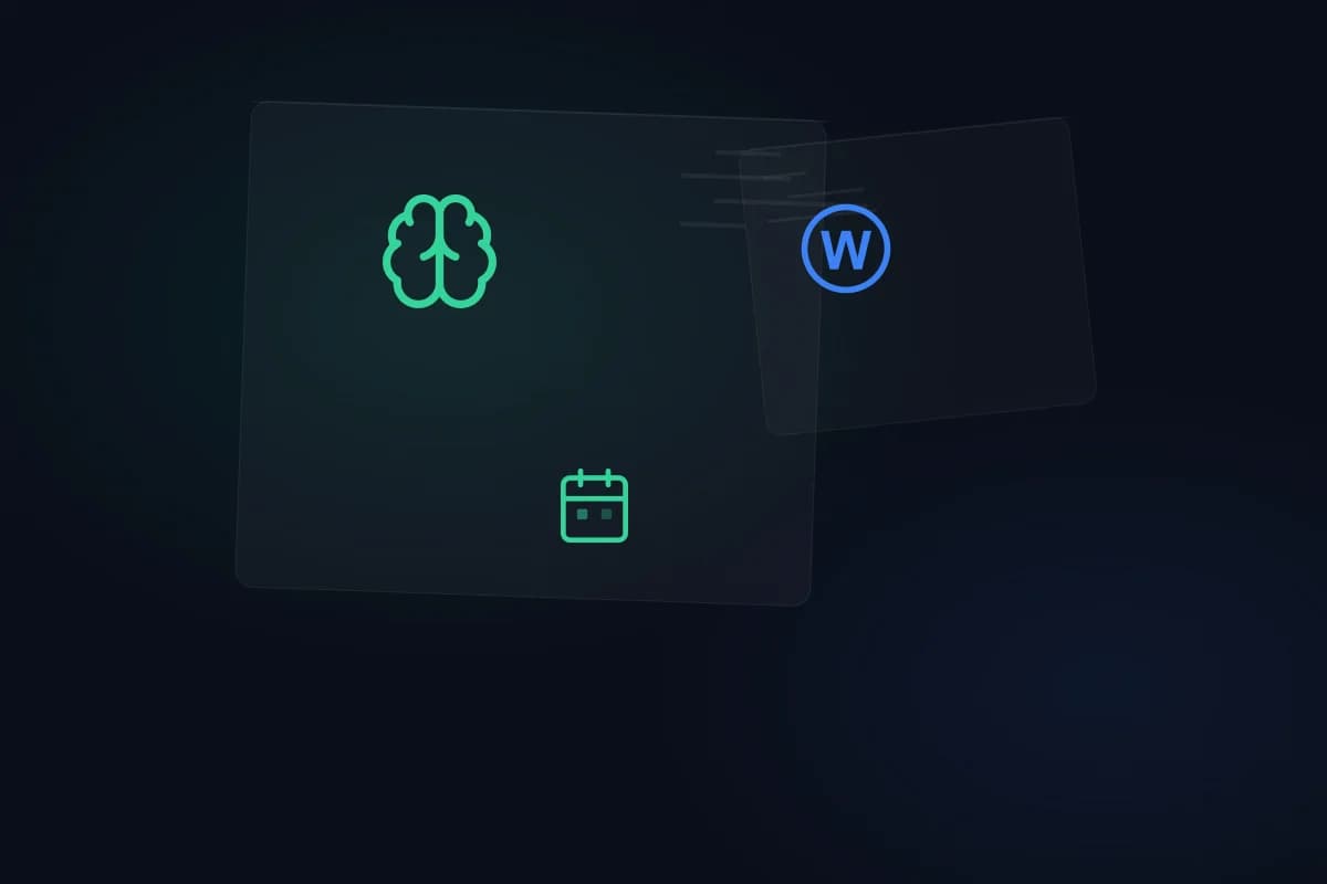 AI appointment booking setup on a WordPress website