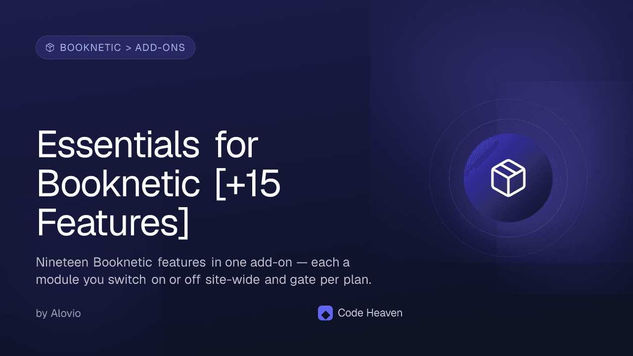 Essentials for Booknetic [+15 Features] — screenshot 1