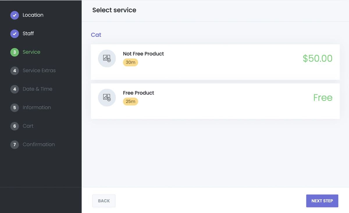 Free Service Price Label — screenshot 1